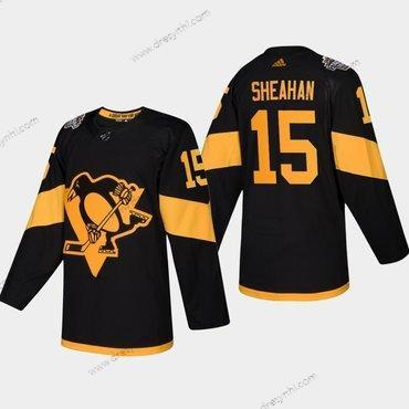 #15 Riley Sheahan Pittsburgh Penguins Coors 2019 Stadium Series Černá Autentické dres – Pánské