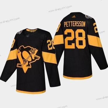 #28 Marcus Pettersson Pittsburgh Penguins Coors 2019 Stadium Series Černá Autentické dres – Pánské