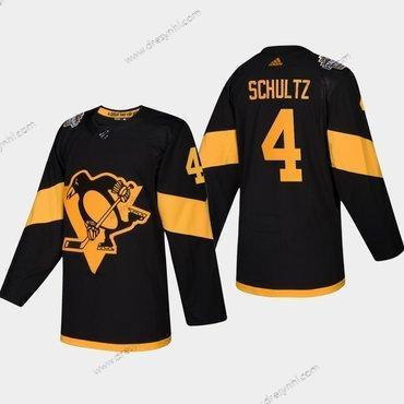 #4 Justin Schultz Pittsburgh Penguins Coors 2019 Stadium Series Černá Autentické dres – Pánské