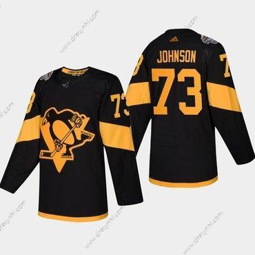 #73 Jack Johnson Pittsburgh Penguins Coors 2019 Stadium Series Černá Autentické dres – Pánské