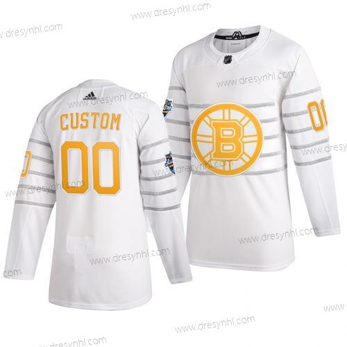 Adidas 2020 NHL All-Star Game Personalizované Boston Bruins Autentické Bílý dres – Pánské