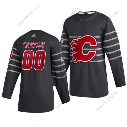 Adidas 2020 NHL All-Star Game Personalizované Calgary Flames Autentické Šedá dres – Pánské