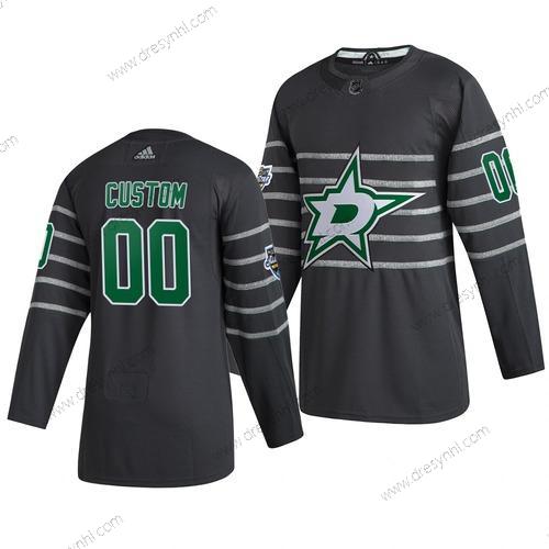 Adidas 2020 NHL All-Star Game Personalizované Dallas Stars Autentické Šedá dres – Pánské