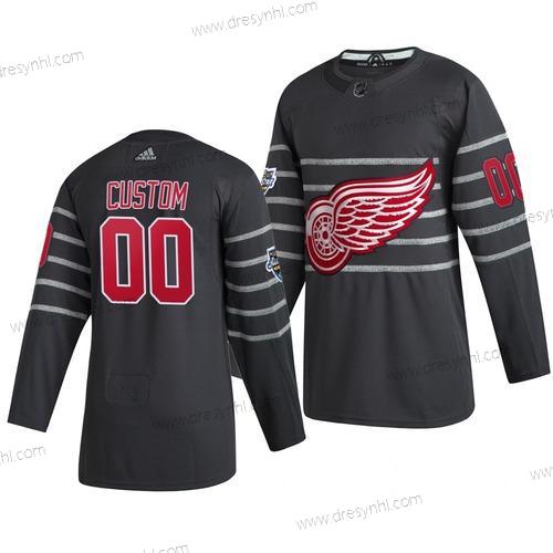 Adidas 2020 NHL All-Star Game Personalizované Detroit Red Wings Autentické Šedá dres – Pánské