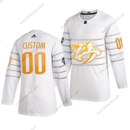 Adidas 2020 NHL All-Star Game Personalizované Nashville Predators Autentické Bílý dres – Pánské