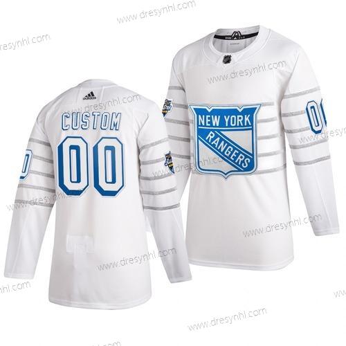 Adidas 2020 NHL All-Star Game Personalizované New York Rangers Autentické Bílý dres – Pánské