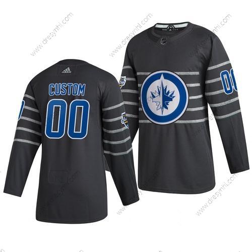 Adidas 2020 NHL All-Star Game Personalizované Winnipeg Jets Autentické Šedá dres – Pánské