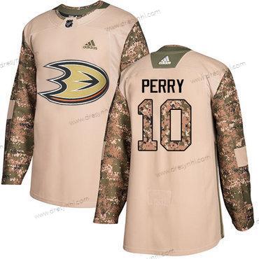 Adidas Anaheim Ducks #10 Corey Perry Camo Autentické 2017 Veterans Day Sešitý NHL dres – Juniorské