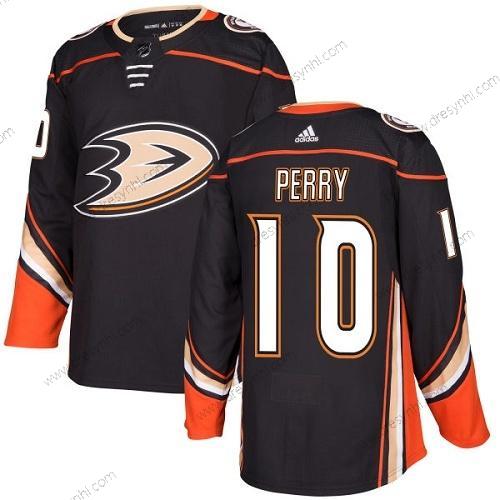 Adidas Anaheim Ducks #10 Corey Perry Černá Domácí dres Autentické Sešitý NHL dres – Juniorské