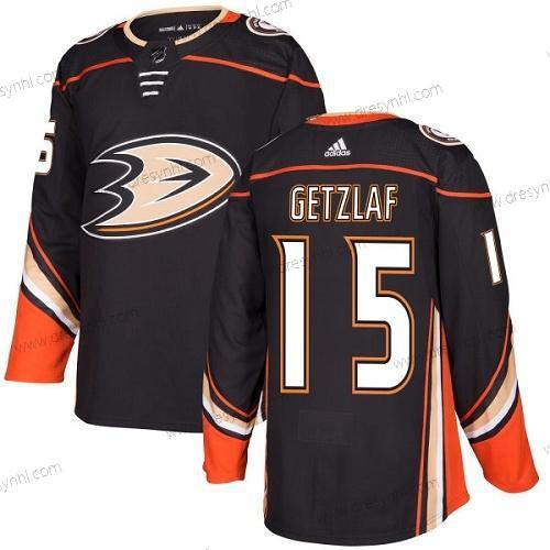 Adidas Anaheim Ducks #15 Ryan Getzlaf Černá Domácí dres Autentické Sešitý NHL dres – Pánské