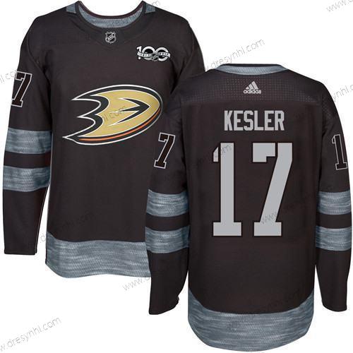 Adidas Anaheim Ducks #17 Ryan Kesler Černá 1917-2017 100th Výročí Sešitý NHL dres – Pánské