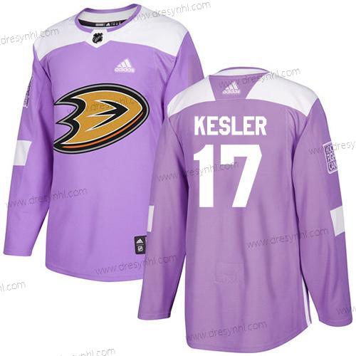 Adidas Anaheim Ducks #17 Ryan Kesler Nachový Autentické Bojuje proti rakovině Sešitý NHL dres – Juniorské