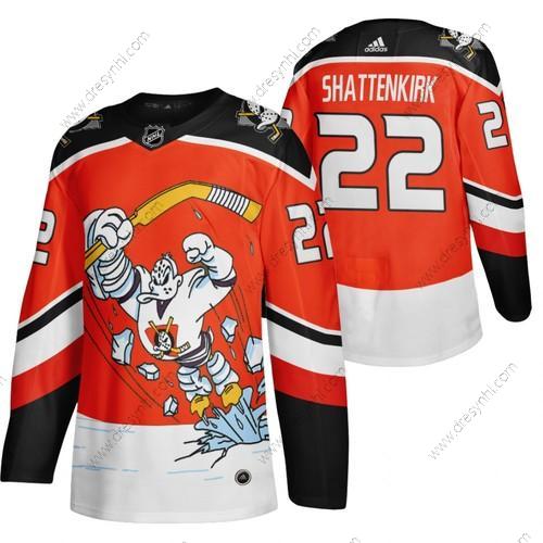 Adidas Anaheim Ducks #22 Kevin Shattenkirk Červené 2020-21 Obrácený Retro Náhradní NHL dres – Pánské