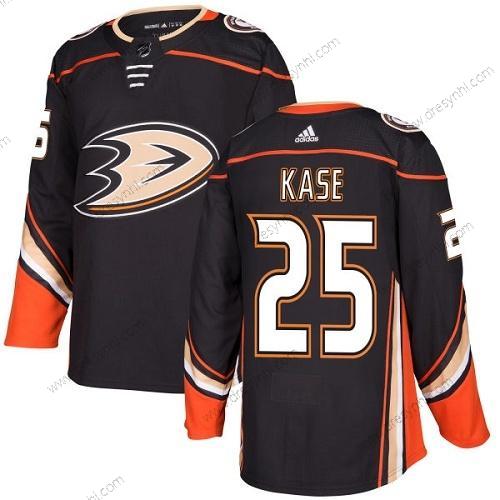 Adidas Anaheim Ducks #25 Ondrej Kase Černá Domácí dres Autentické Sešitý NHL dres – Juniorské