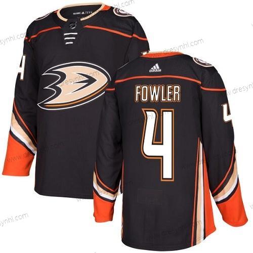 Adidas Anaheim Ducks #4 Cam Fowler Černá Domácí dres Autentické Sešitý NHL dres – Juniorské