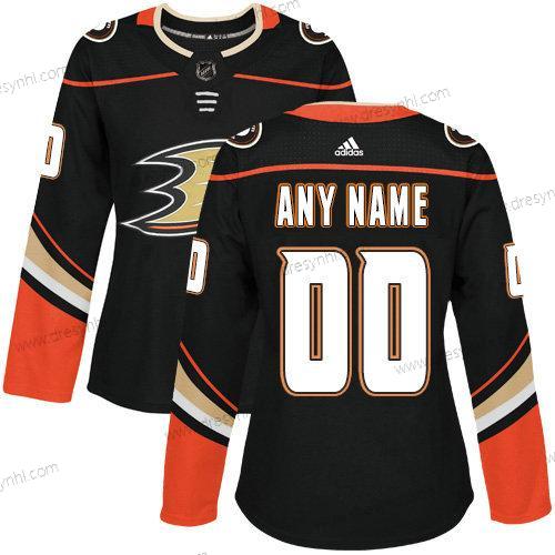 Adidas Anaheim Ducks Personalizované Autentické Černá Domácí dres NHL dres – Dámské