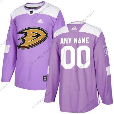 Adidas Anaheim Ducks Personalizované Nachový Růžový Hokejový Bojuje proti rakovině Tréninkový dres – Pánské