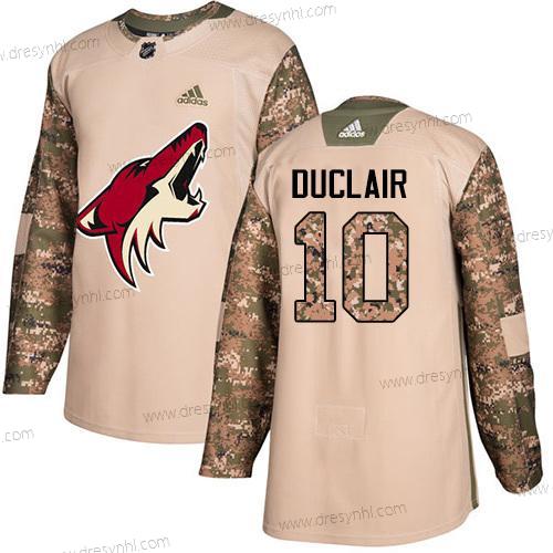 Adidas Arizona Coyotes #10 Anthony Duclair Camo Autentické 2017 Veterans Day Sešitý NHL dres – Pánské