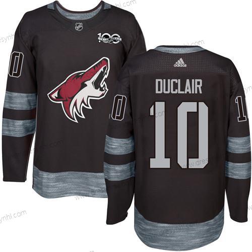 Adidas Arizona Coyotes #10 Anthony Duclair Černá 1917-2017 100th Výročí Sešitý NHL dres – Pánské