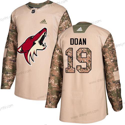 Adidas Arizona Coyotes #19 Shane Doan Camo Autentické 2017 Veterans Day Sešitý NHL dres – Pánské