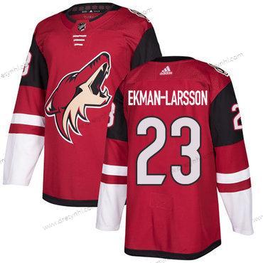 Adidas Arizona Coyotes #23 Oliver Ekman-Larsson Červené Domácí dres Autentické Sešitý NHL dres – Pánské