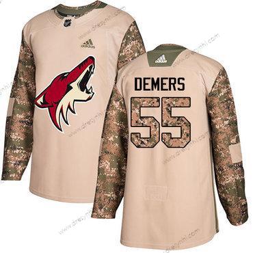 Adidas Arizona Coyotes #55 Jason Demers Camo Autentické 2017 Veterans Day Sešitý NHL dres – Pánské