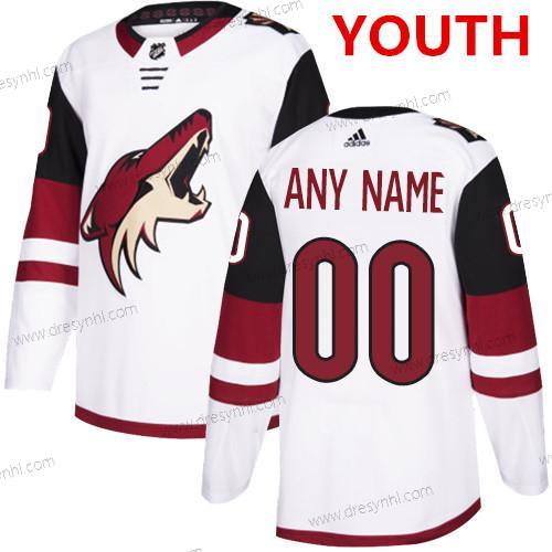 Adidas Arizona Coyotes Personalizované Bílý Autentické NHL dres – Juniorské