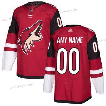 Adidas Arizona Coyotes Personalizované Červené Autentické dres – Pánské