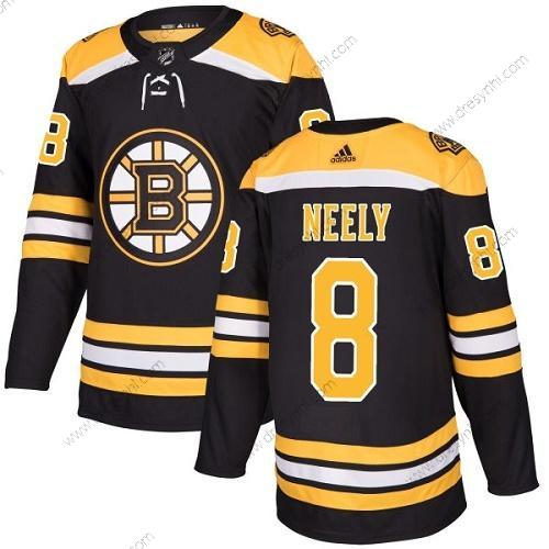 Adidas Boston Bruins #8 Cam Neely Černá Domácí dres Autentické Sešitý NHL dres – Pánské