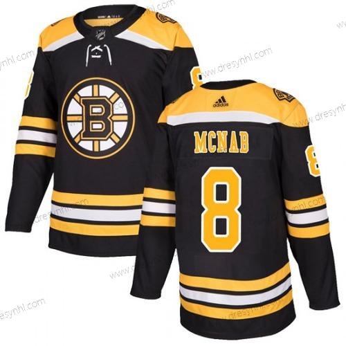 Adidas Boston Bruins #8 Peter Mcnab Černá Domácí dres Autentické Sešitý NHL dres – Pánské