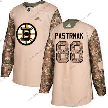 Adidas Boston Bruins #88 David Pastrnak Camo Autentické 2017 Veterans Day Sešitý NHL dres – Pánské