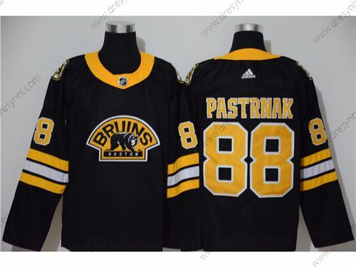 Adidas Boston Bruins #88 David Pastrnak Černá Sešitý Hokejový dres – Pánské