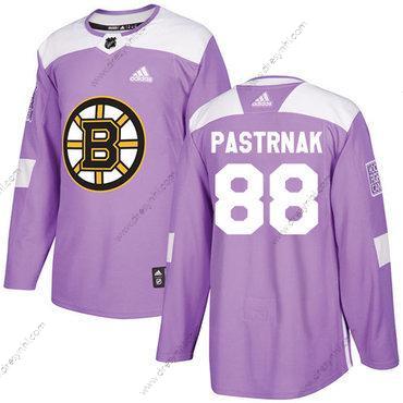 Adidas Boston Bruins #88 David Pastrnak Nachový Autentické Bojuje proti rakovině Sešitý NHL dres – Pánské