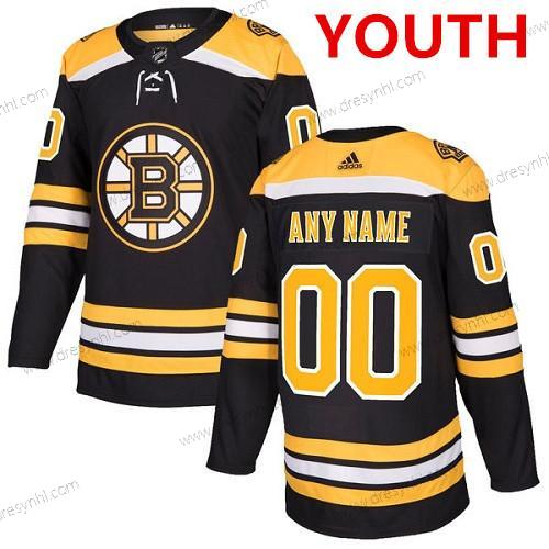 Adidas Boston Bruins Personalizované Autentické Černá Domácí dres NHL dres – Juniorské