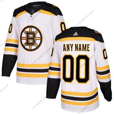 Adidas Boston Bruins Personalizované Bílý 2017-2018 Hokejový Sešitý NHL dres – Pánské