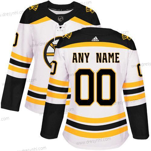 Adidas Boston Bruins Personalizované Bílý Autentické NHL dres – Dámské