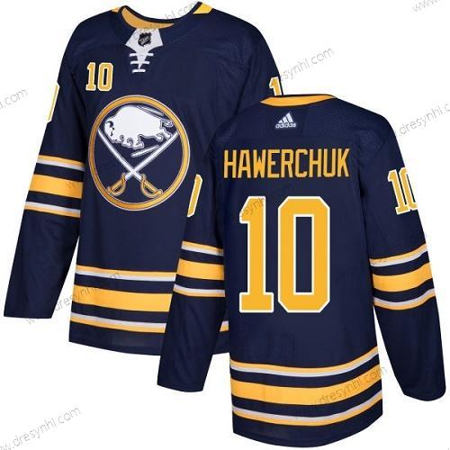 Adidas Buffalo Sabres #10 Dale Hawerchuk Námořnictvo Modrý Domácí dres Autentické Sešitý NHL dres – Pánské