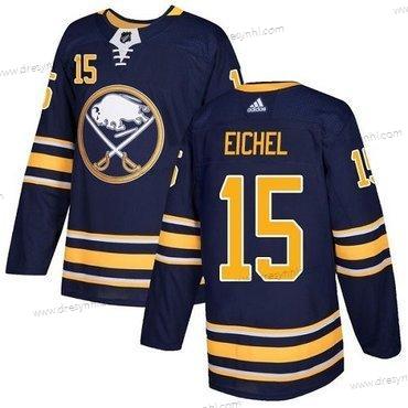 Adidas Buffalo Sabres #15 Jack Eichel Námořnictvo Modrý Domácí dres Autentické Sešitý NHL dres – Juniorské