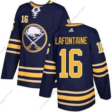 Adidas Buffalo Sabres #16 Pat Lafontaine Námořnictvo Modrý Domácí dres Autentické Sešitý NHL dres – Pánské