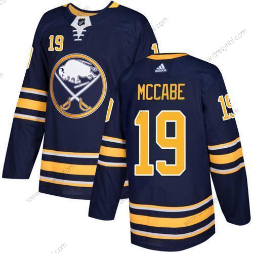 Adidas Buffalo Sabres #19 Jake Mccabe Námořnictvo Modrý Domácí dres Autentické Sešitý NHL dres – Pánské