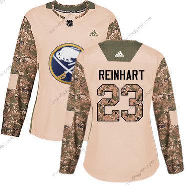 Adidas Buffalo Sabres #23 Sam Reinhart Camo Autentické 2017 Veterans Day Sešitý NHL dres – Dámské