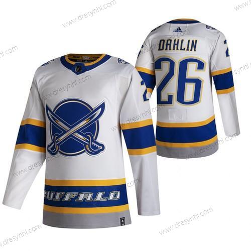 Adidas Buffalo Sabres #26 Rasmus Dahlin Bílý 2020-21 Obrácený Retro Náhradní NHL dres – Pánské