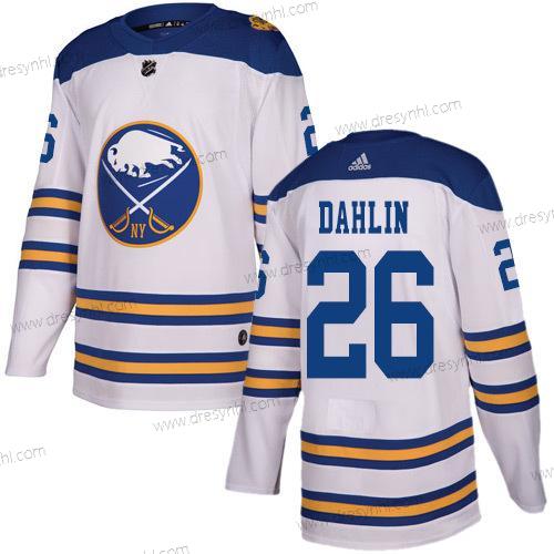 Adidas Buffalo Sabres #26 Rasmus Dahlin Bílý Autentické 2018 Zimní Klasický Sešitý NHL dres – Pánské