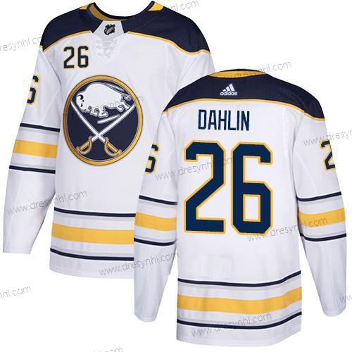 Adidas Buffalo Sabres #26 Rasmus Dahlin Bílý Road Autentické Sešitý NHL dres – Pánské