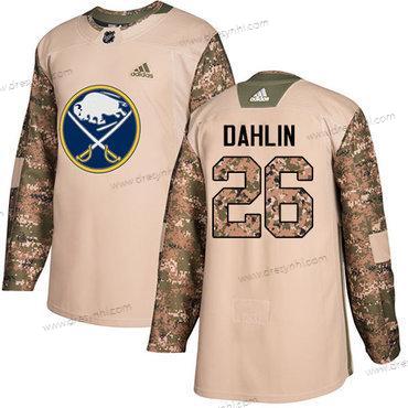 Adidas Buffalo Sabres #26 Rasmus Dahlin Camo Autentické 2017 Veterans Day Sešitý NHL dres – Pánské