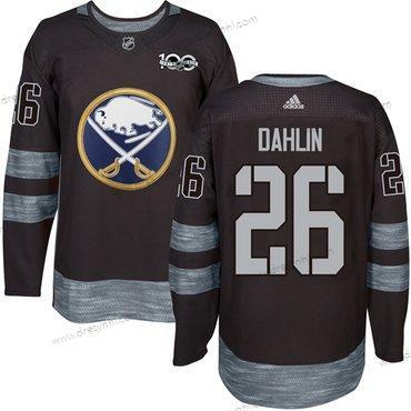 Adidas Buffalo Sabres #26 Rasmus Dahlin Černá 1917-2017 100th Výročí Sešitý NHL dres – Pánské