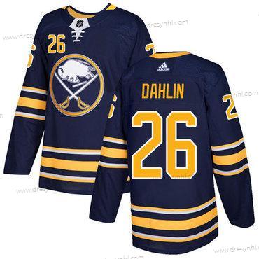 Adidas Buffalo Sabres #26 Rasmus Dahlin Námořnictvo Modrý Domácí dres Autentické Sešitý NHL dres – Pánské