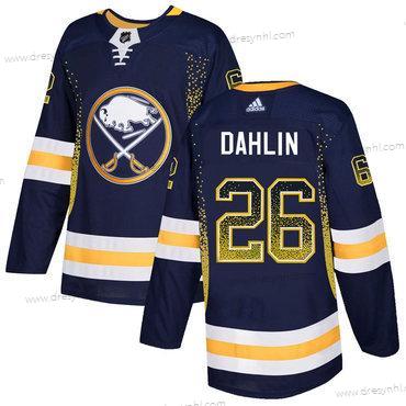 Adidas Buffalo Sabres #26 Rasmus Dahlin Námořnictvo dres – Pánské