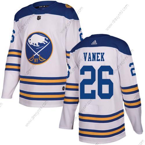 Adidas Buffalo Sabres #26 Thomas Vanek Bílý Autentické 2018 Zimní Klasický Sešitý NHL dres – Pánské