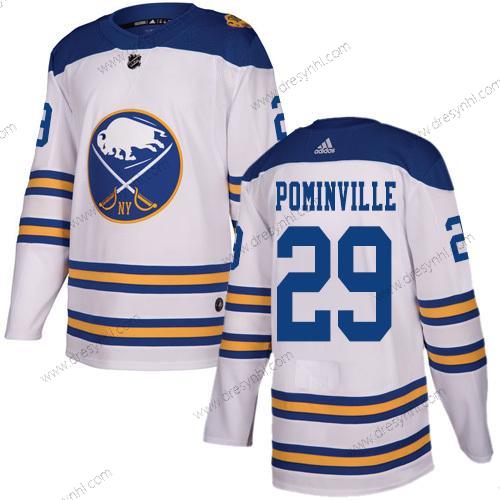 Adidas Buffalo Sabres #29 Jason Pominville Bílý Autentické 2018 Zimní Klasický Sešitý NHL dres – Pánské